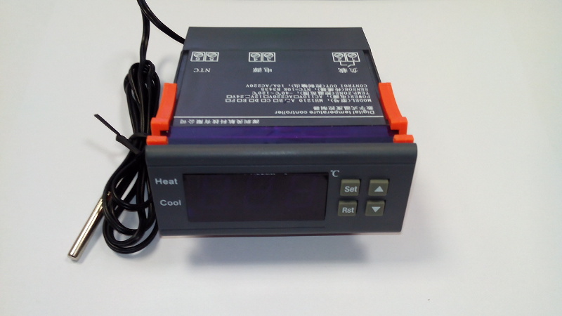Терморегулятор с цифровой индикацией 220В STC-1000 (-50 +110) точность 1гр  
