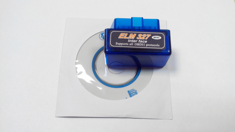 ELM327 OBD2 II Bluetooth  mini диагностический автомобильный сканер