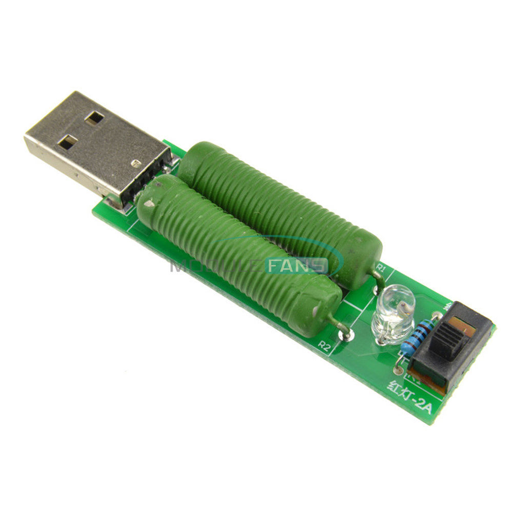 USB нагрузка переключаемая 1А-2А