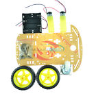 Стартовый набор  автомобиля робота  (2 мотора 1:48,  2шасси, батарейный отсек, 2колеса, крепеж) 