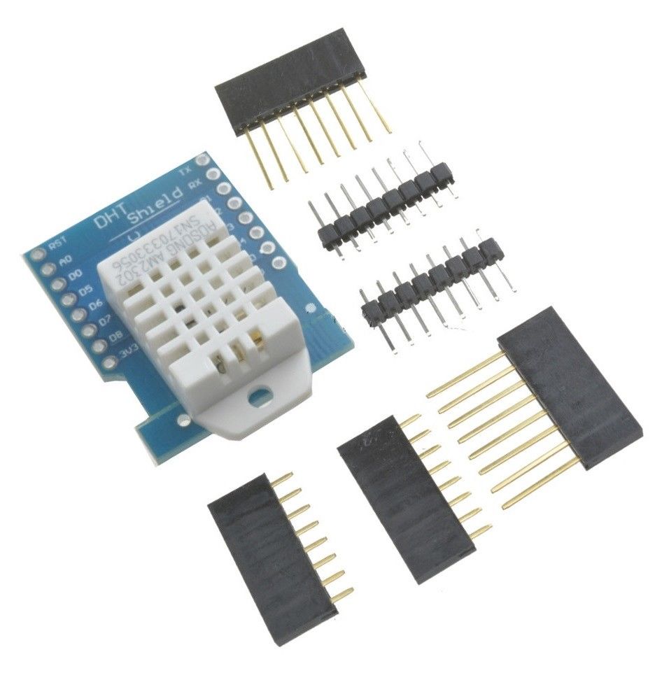 DHT22/AM2302 датчик температуры и влажности  цифровой  (замена SHT11 SHT15 Arduino) на плате