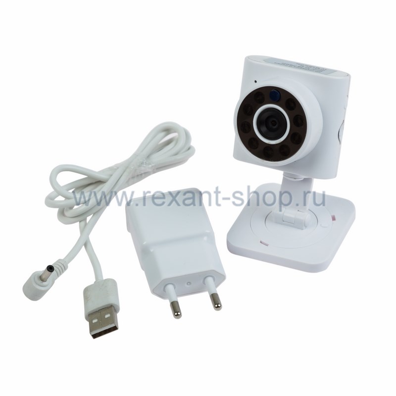 Беспроводная камера WiFi Smart 1.0Мп (720P), объектив 3 мм., ИК до 10 м. 
