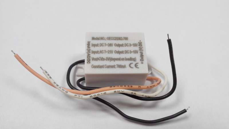 ARPJ-OS12700 (8.4W, 700mA) LED драйвер, IP67,   для 1-3шт 3Вт led