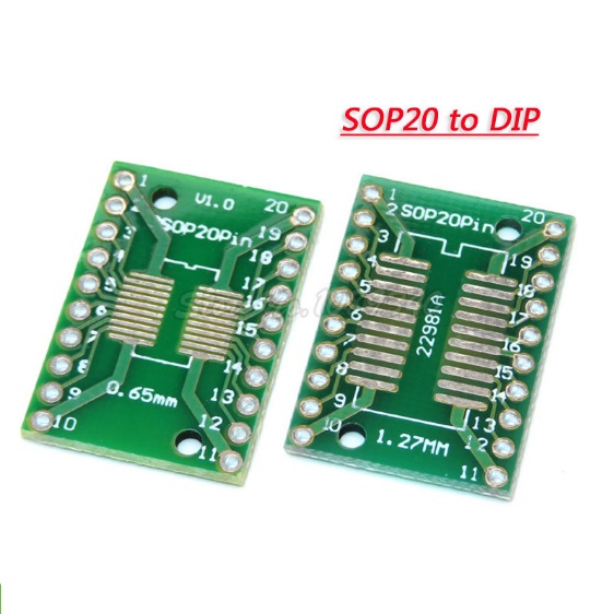 SSOP, TSSOP, -DIP20  адаптер