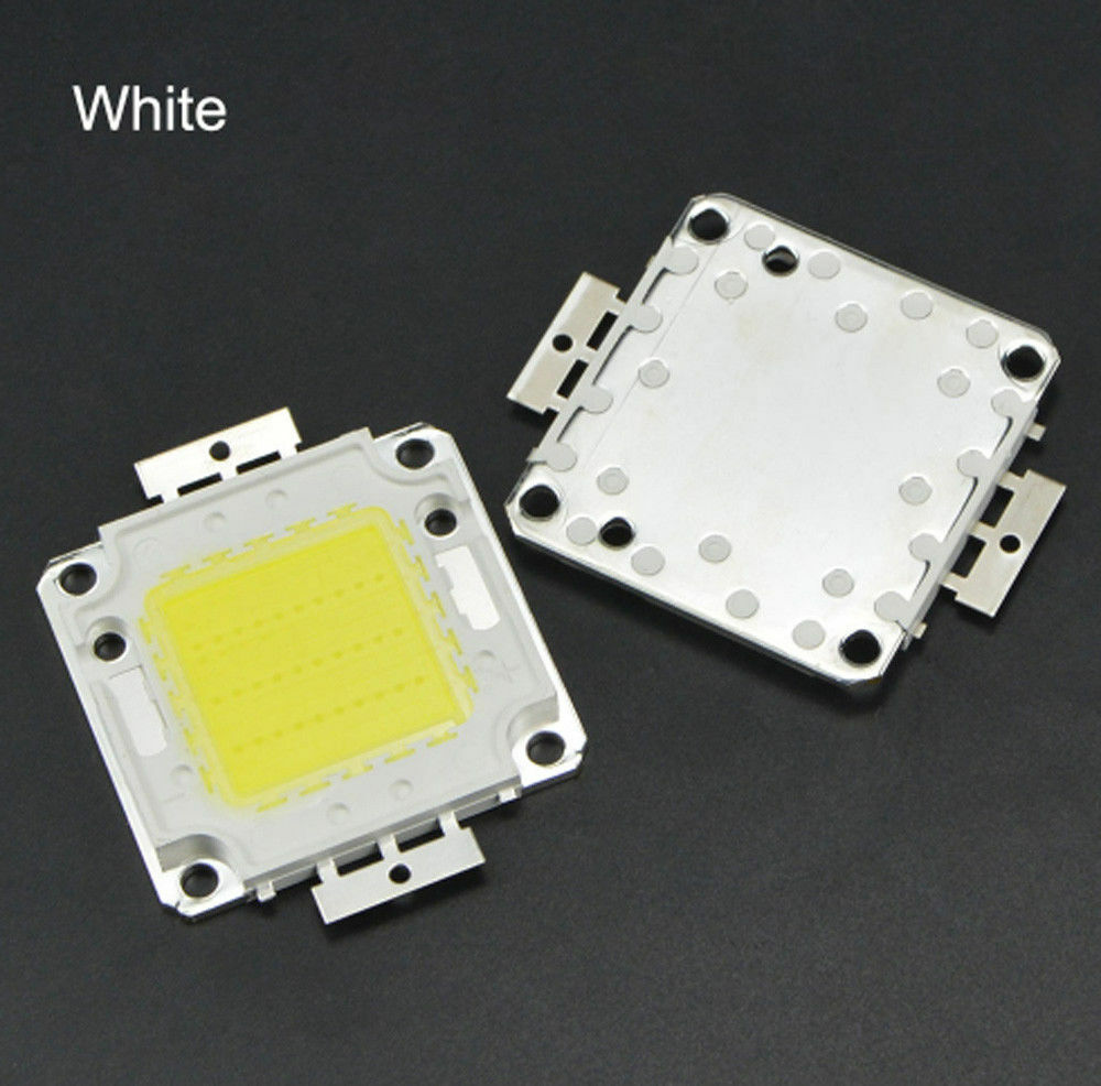 Матрица светодиодная 100Вт Cool White  5000K - 6500K, 32V-36V