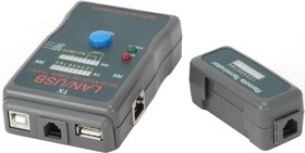 NCT-2, Портативный LAN-Тестер для UTP, STP, RJ-11/12, USB-кабеля 