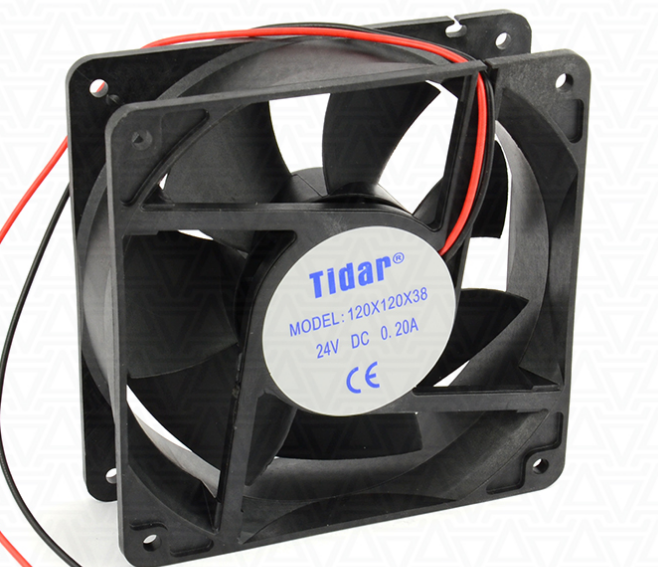 RQD 12038MS 24VDC вентилятор 24 в  0.20A,(H - высокоскоростной) 3000 об/мин